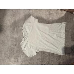100% Cotton Adam Lippes White S/S Tee size small